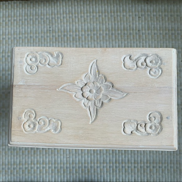 Handcrafted Wooden Jewelry Box Organizer - Picture 2 of 13